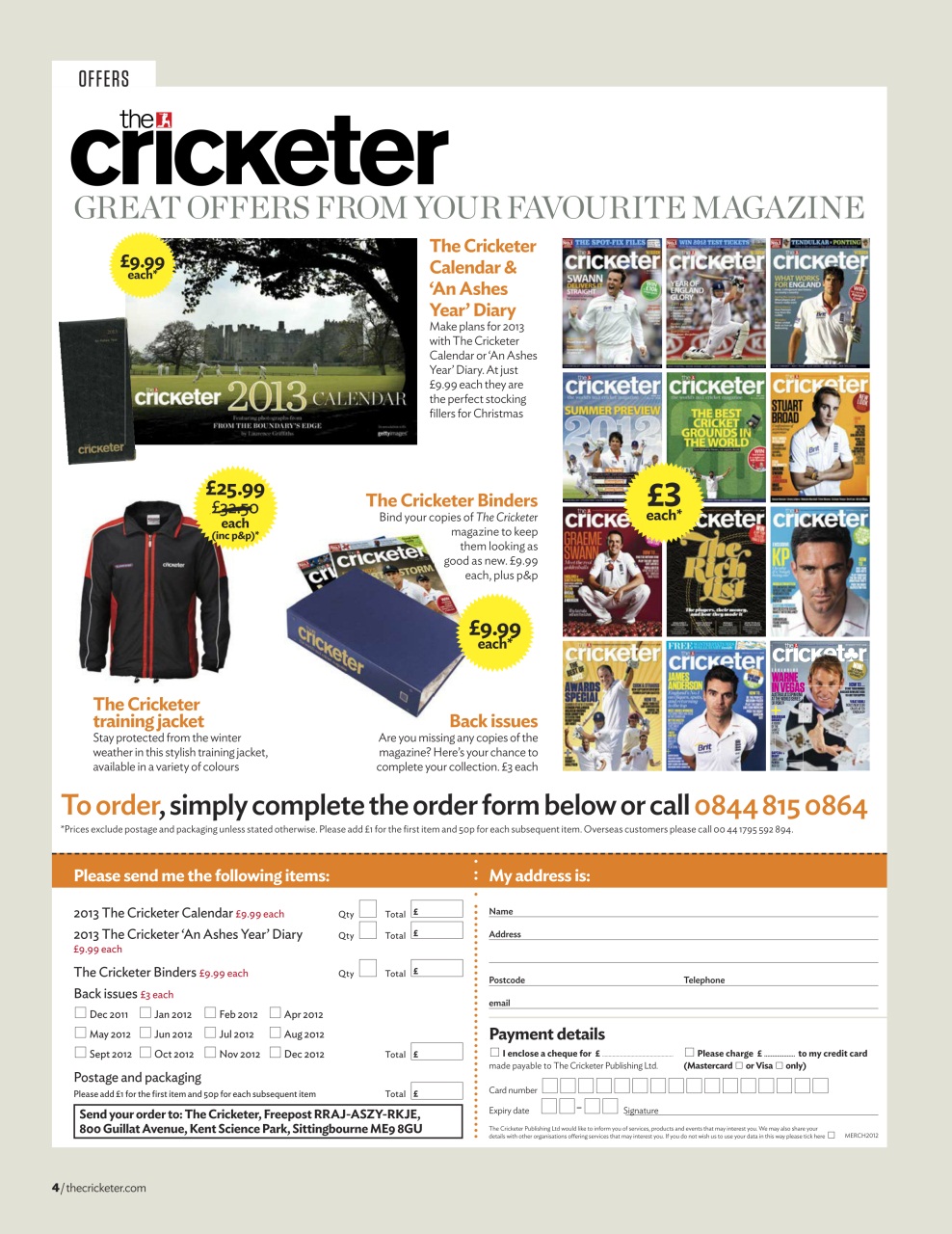 The Cricketer Magazine Preview Pages