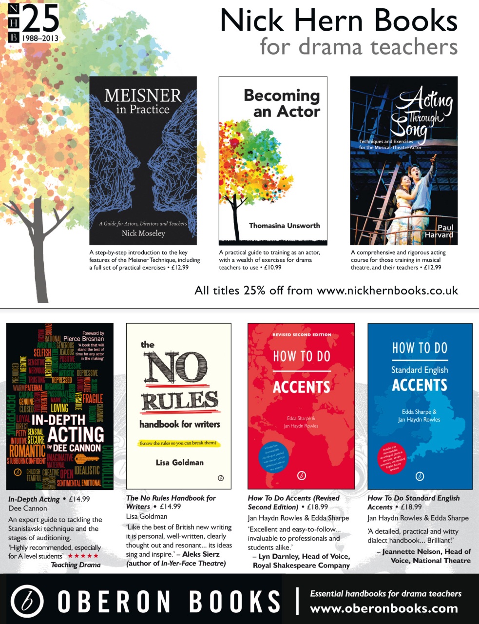 Drama and Theatre Preview Pages