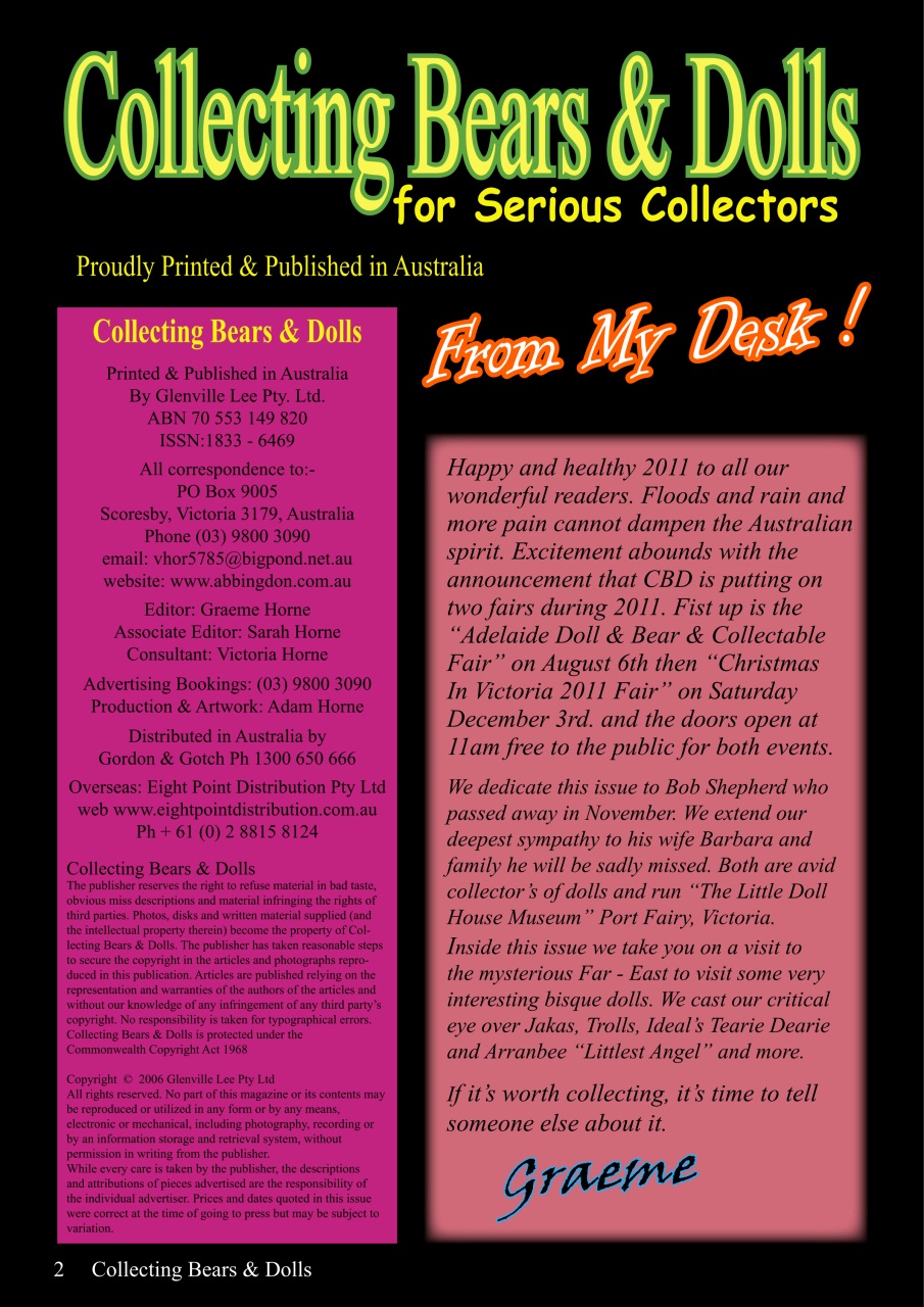 Collecting Bears And Dolls Preview Pages