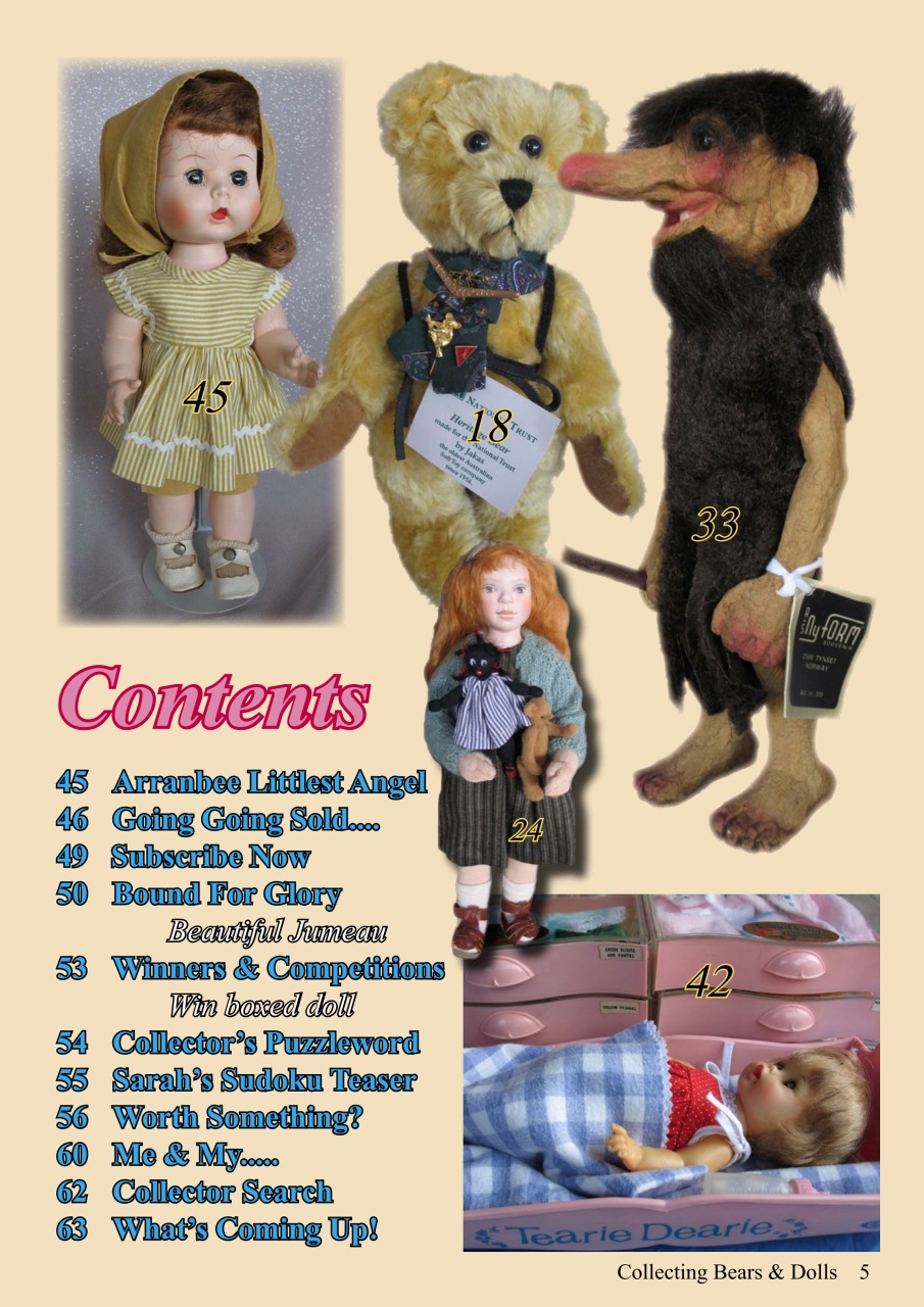 Collecting Bears And Dolls Preview Pages