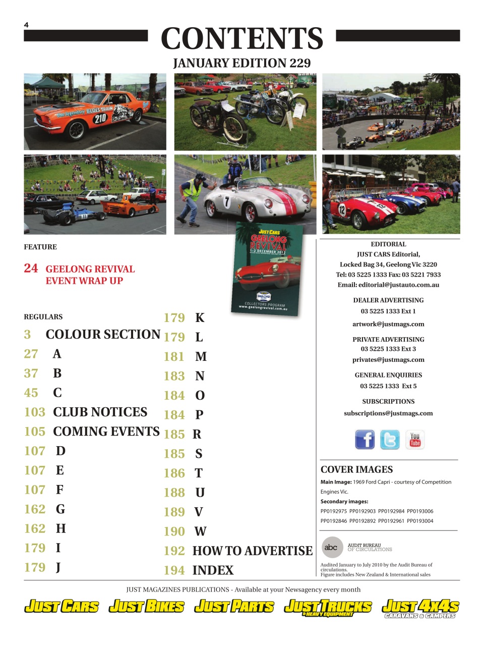 JUST PARTS Preview Pages