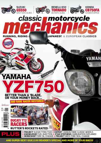 Classic Motorcycle Mechanics issue January 2013