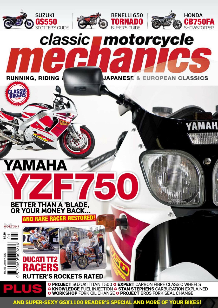 Classic Motorcycle Mechanics Preview Pages