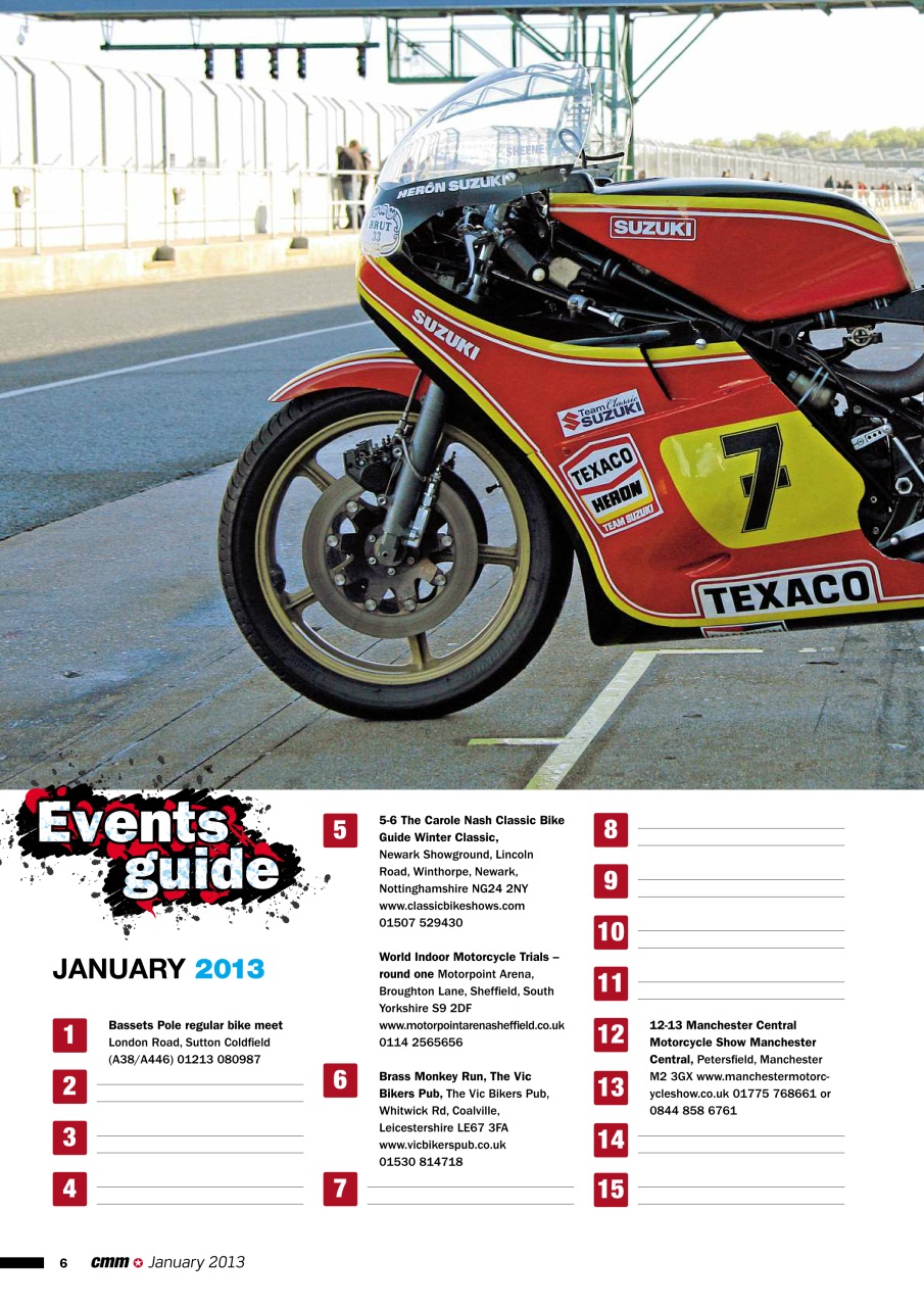 Classic Motorcycle Mechanics Preview Pages