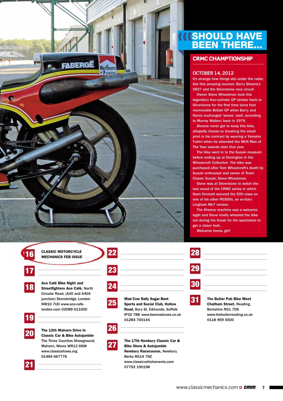 Classic Motorcycle Mechanics Preview Pages