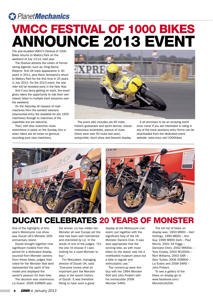 Classic Motorcycle Mechanics Preview Pages