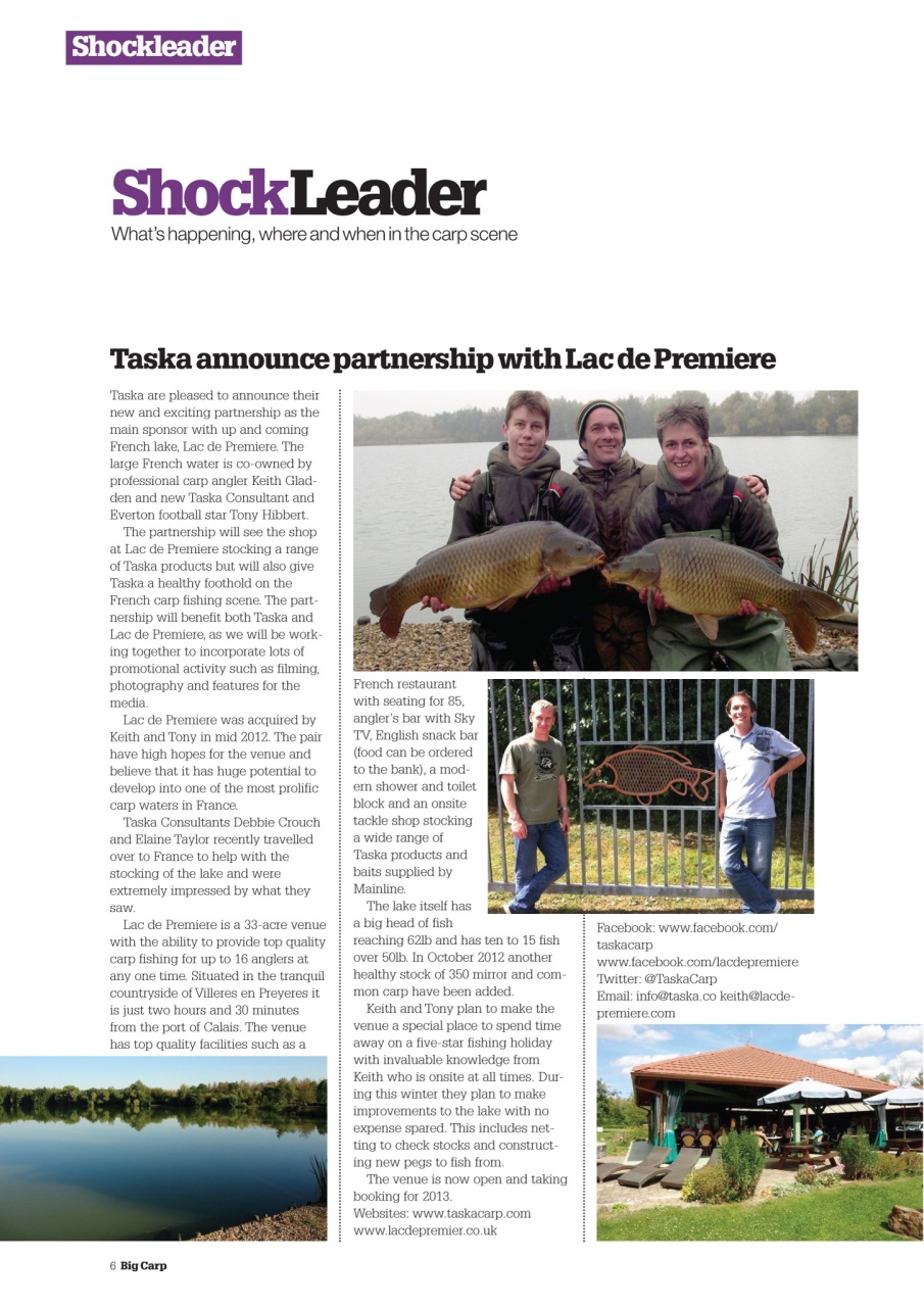 Big Carp Magazine Preview Pages