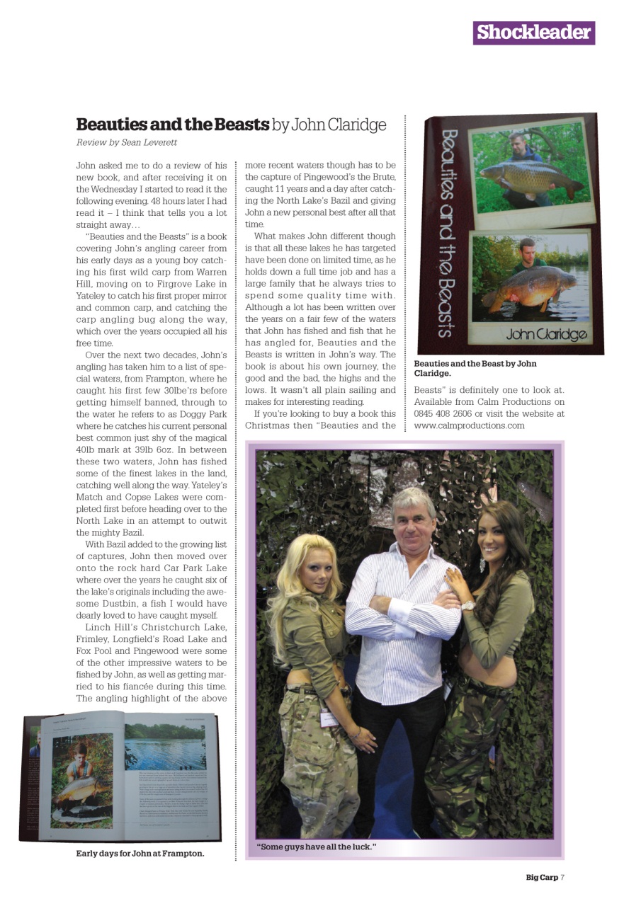 Big Carp Magazine Preview Pages