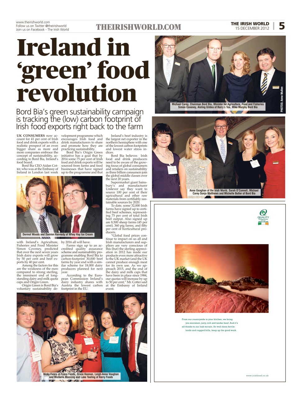 Irish World Preview Pages