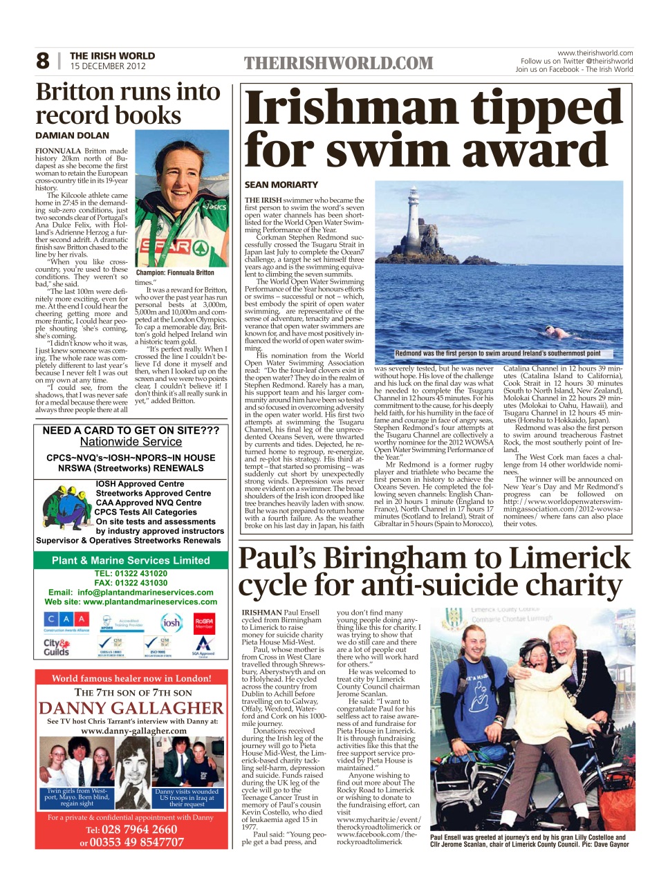 Irish World Preview Pages