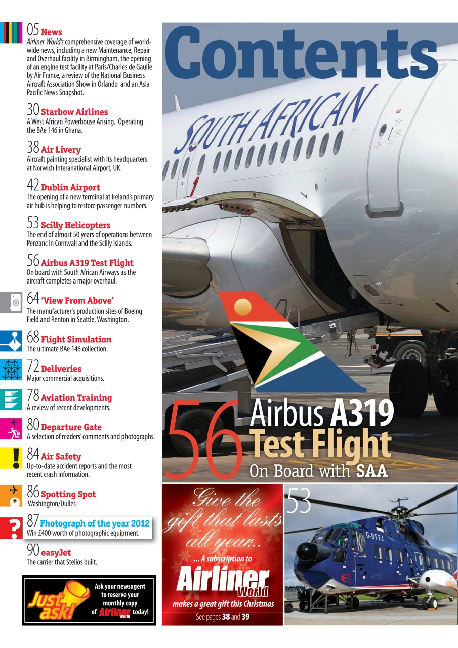 Airliner World Preview Pages