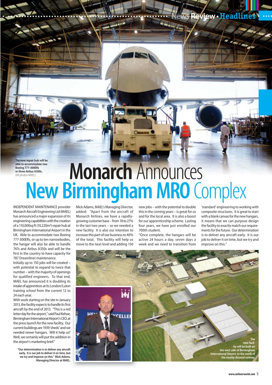 Airliner World Preview Pages