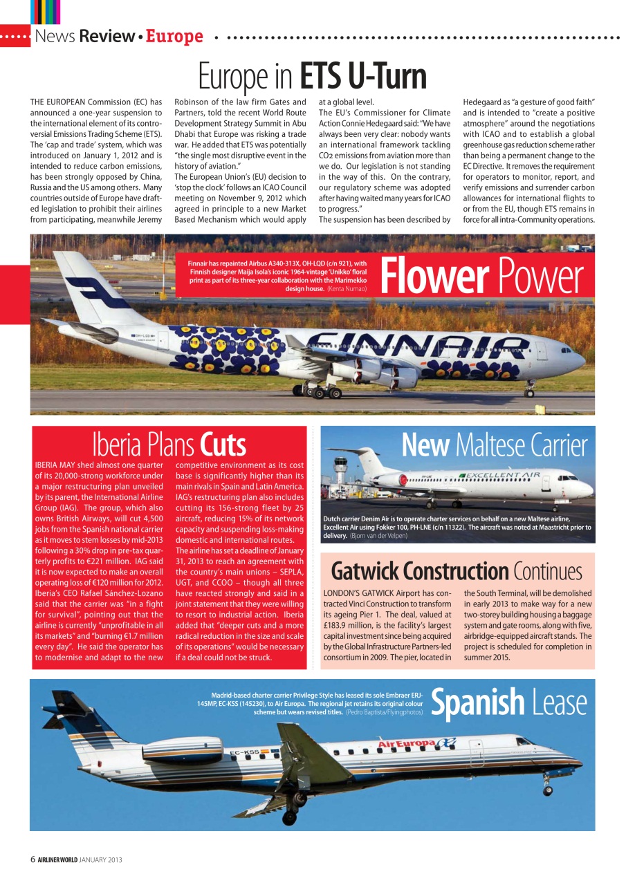 Airliner World Preview Pages