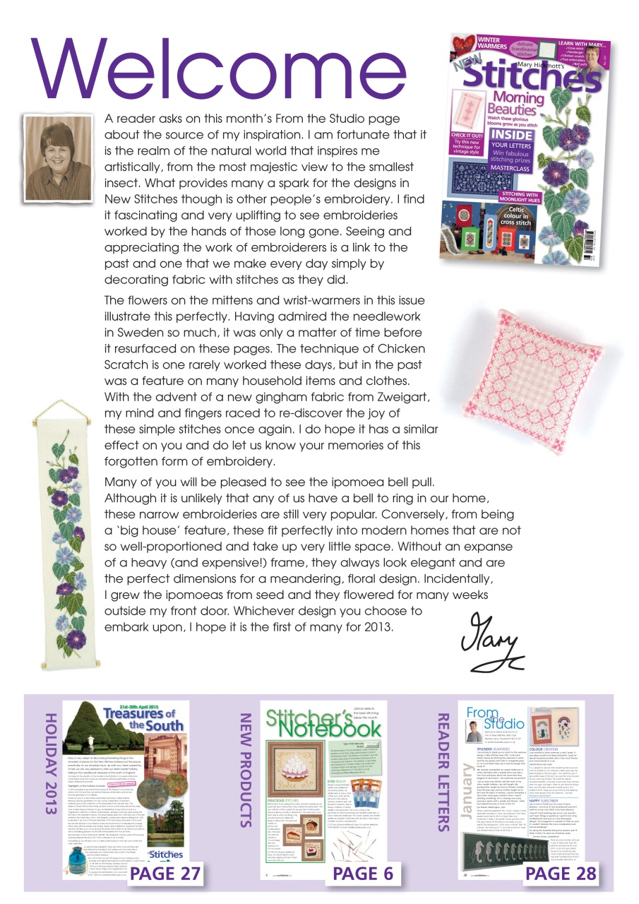 New Stitches Preview Pages