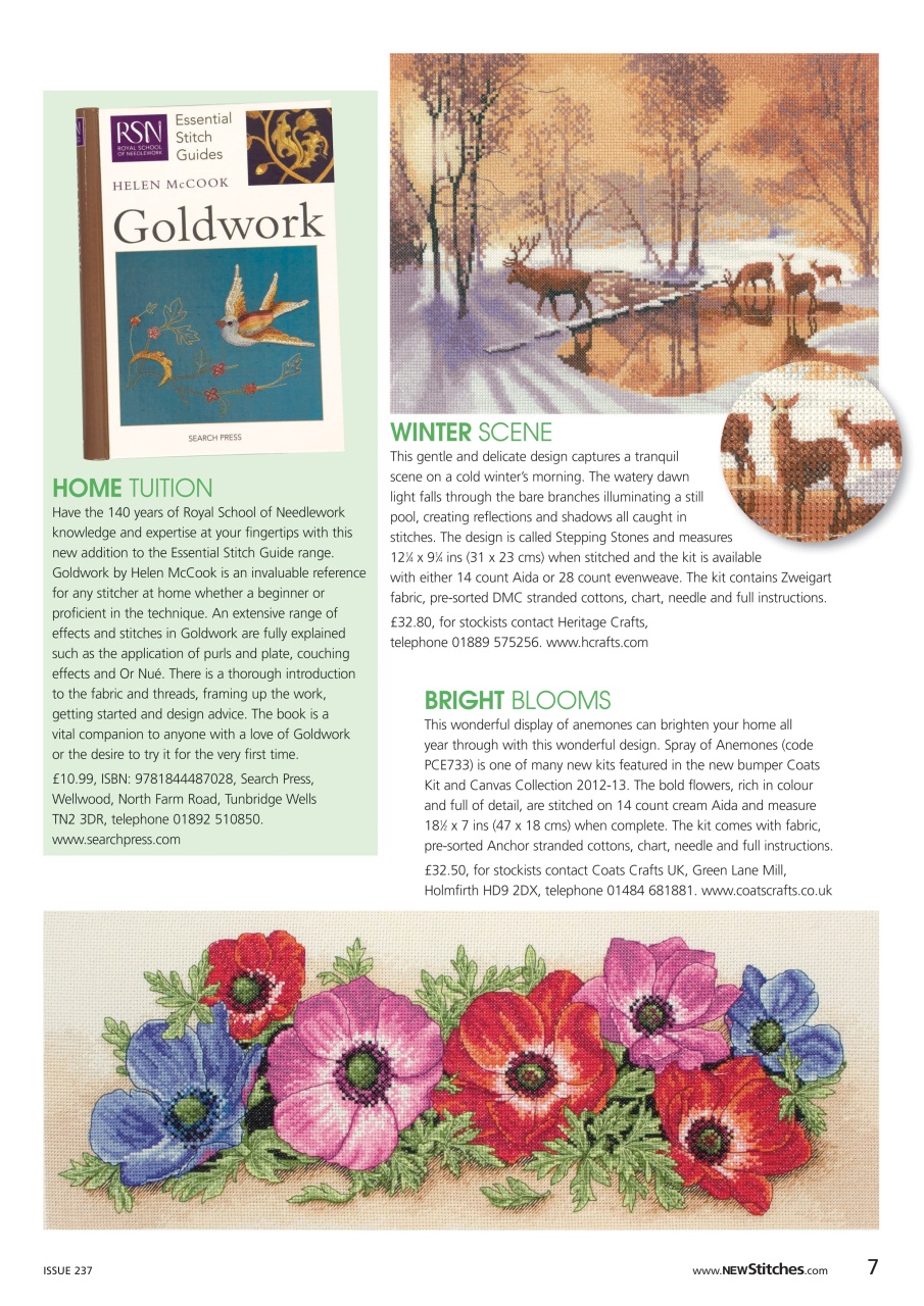 New Stitches Preview Pages