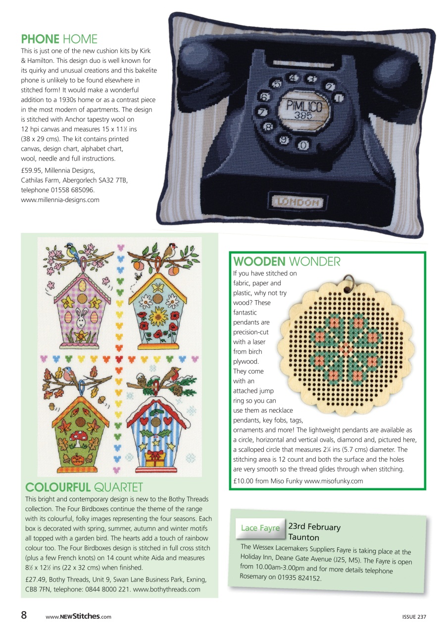 New Stitches Preview Pages