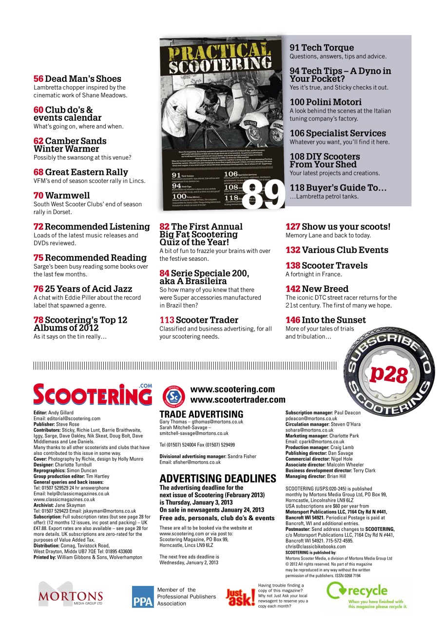 Scootering Preview Pages