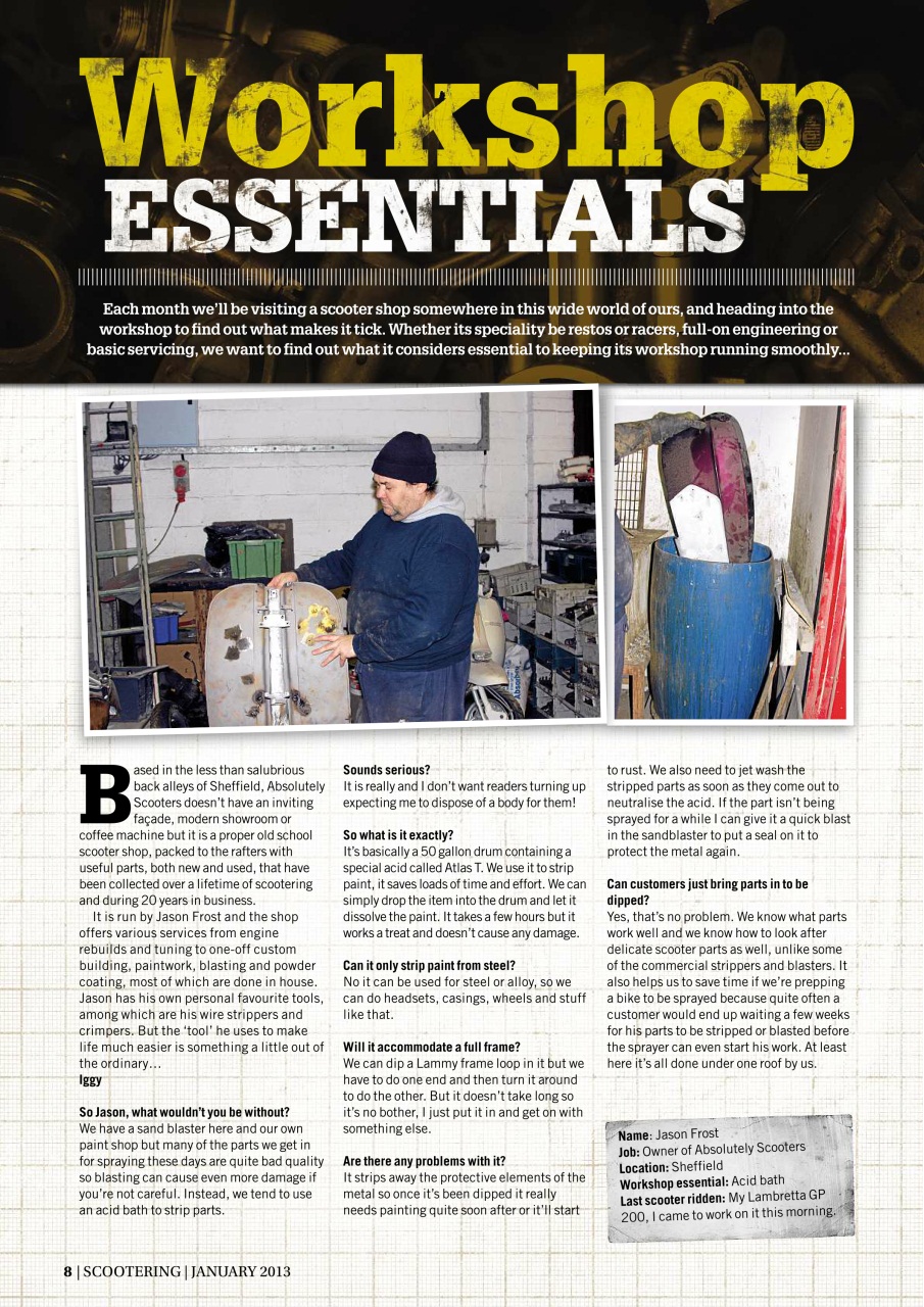 Scootering Preview Pages