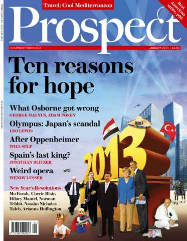 Prospect Magazine issue 202. January 2013