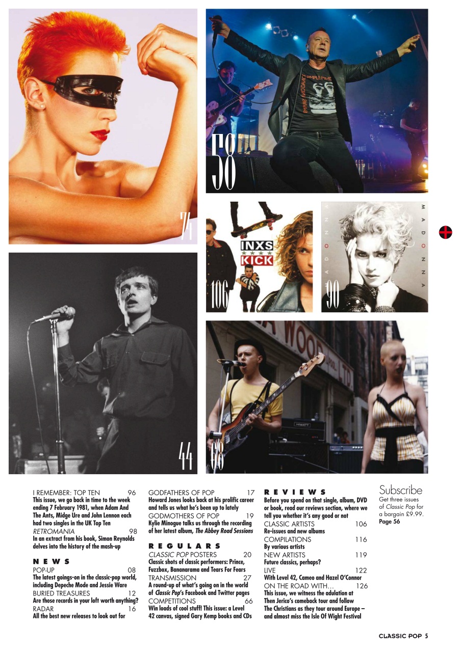 Classic Pop Preview Pages