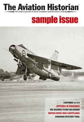 The Aviation Historian Magazine issue FREE 24-page Sample