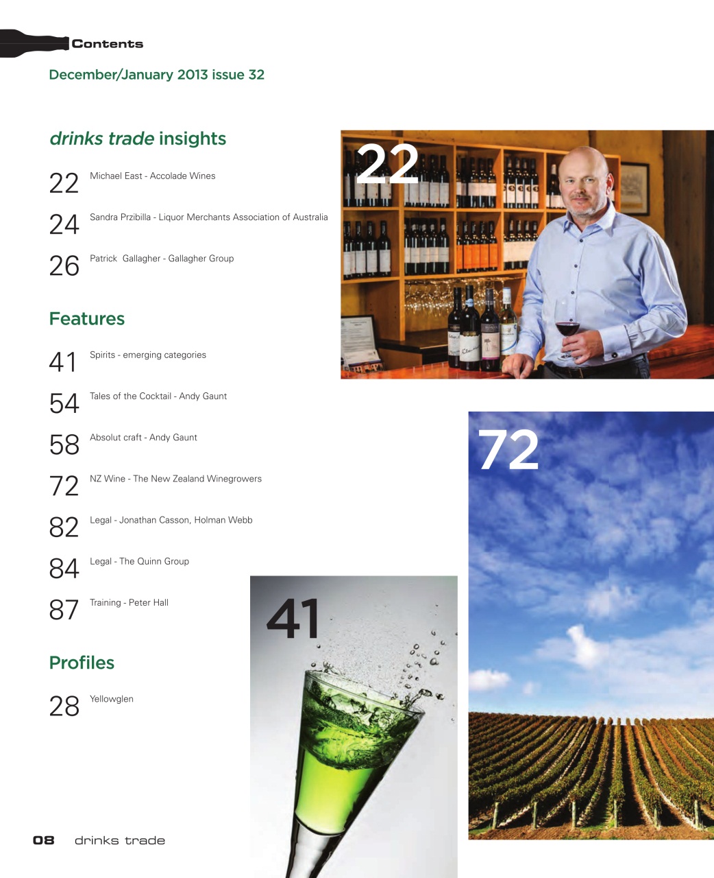 Drinks Trade Preview Pages