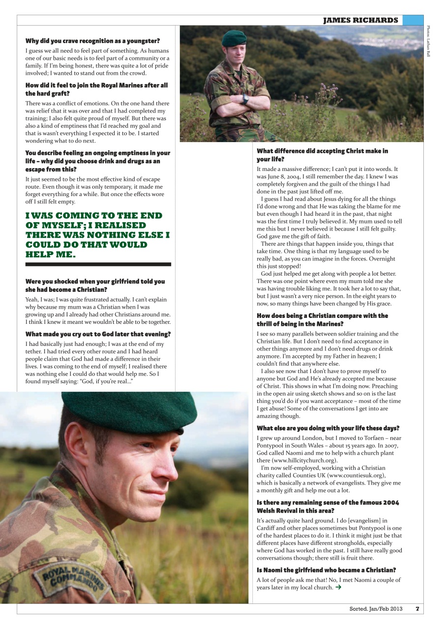 Sorted Magazine – The men's mag with morals Preview Pages