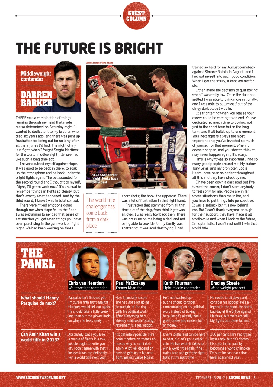 Boxing News Preview Pages