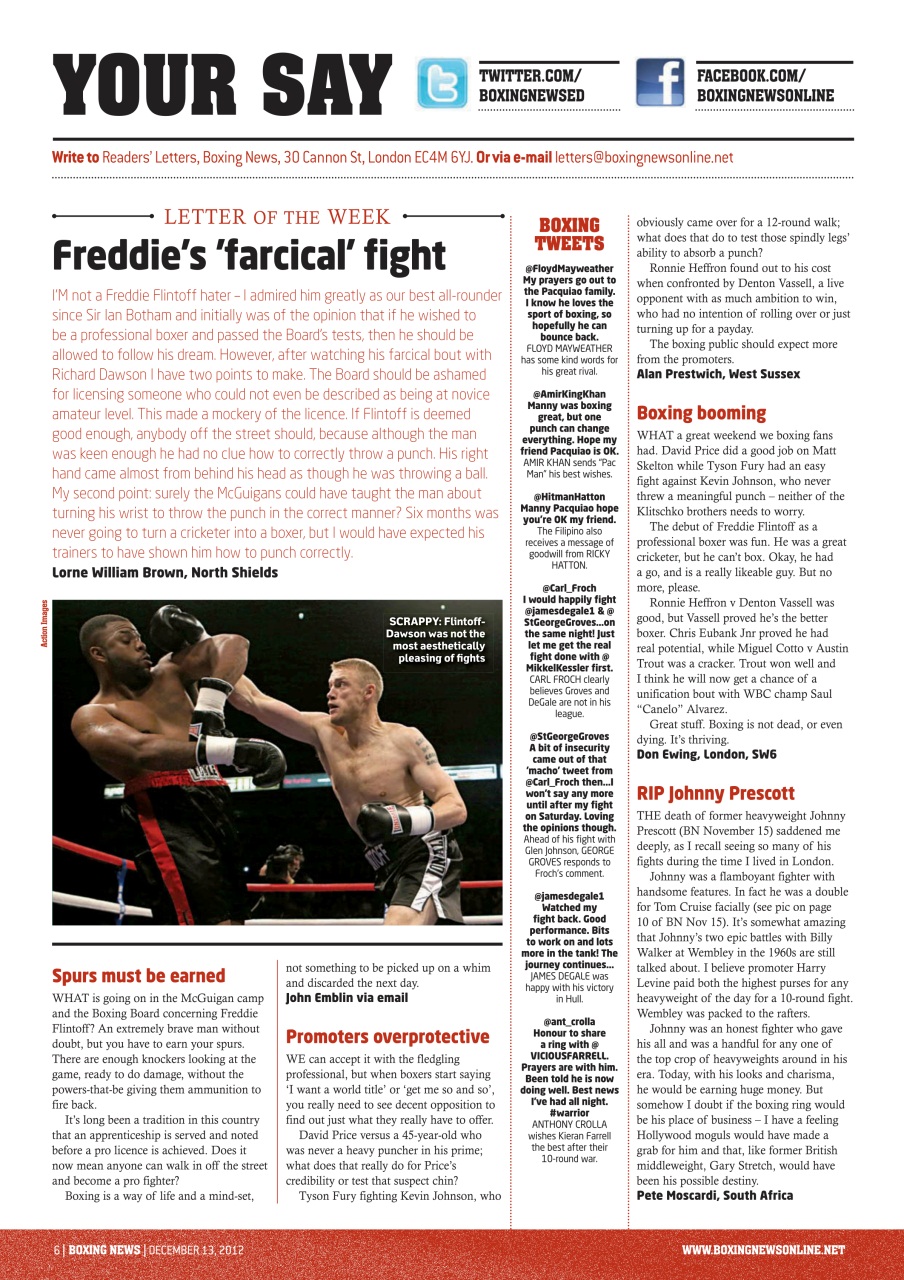 Boxing News Preview Pages