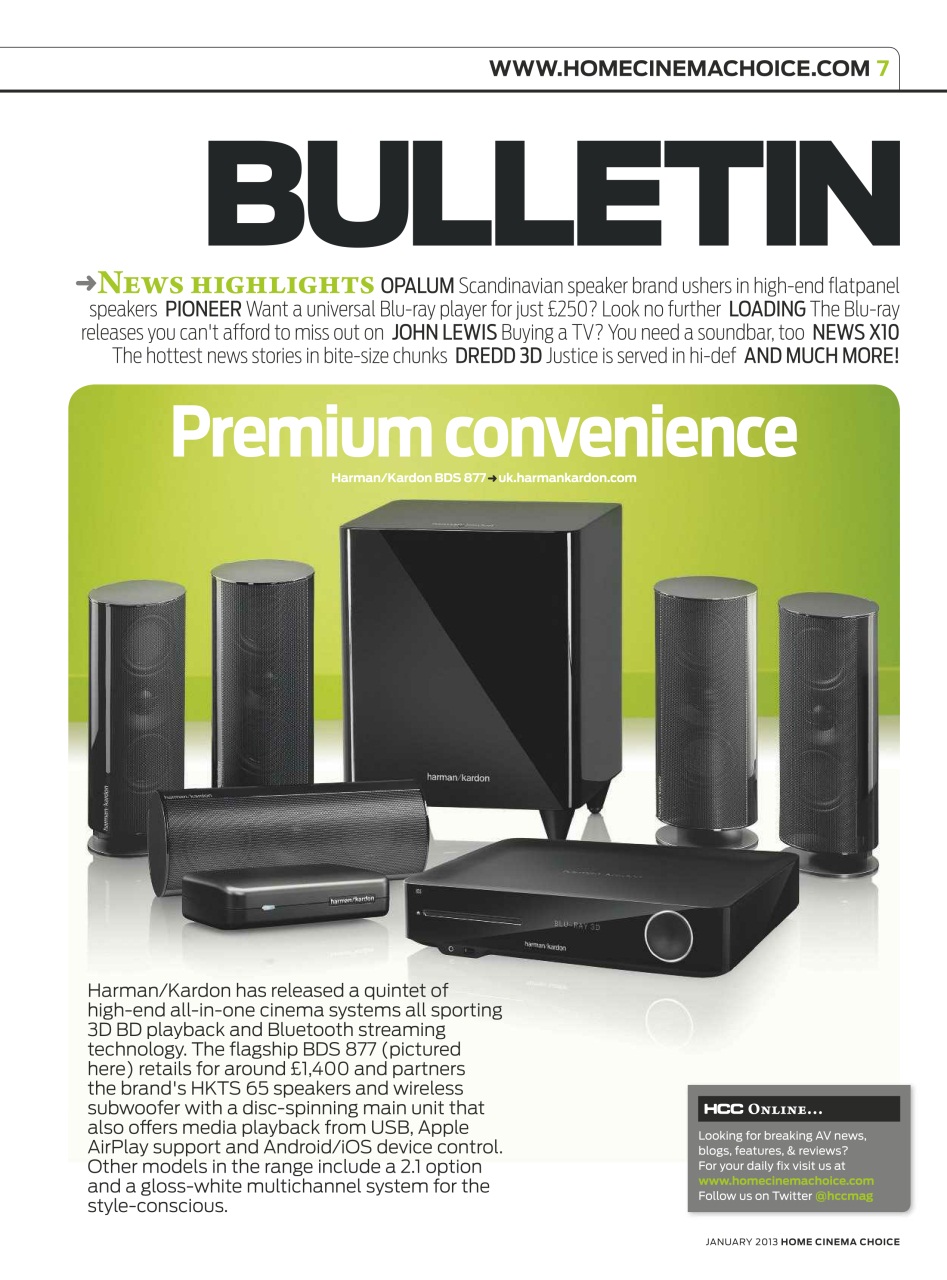 Home Cinema Choice Preview Pages