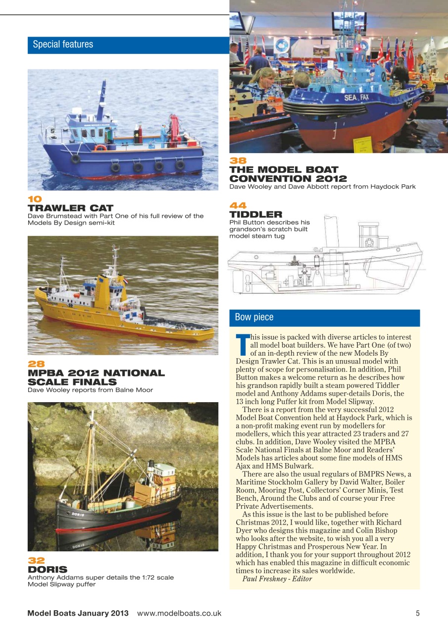 Model Boats Preview Pages