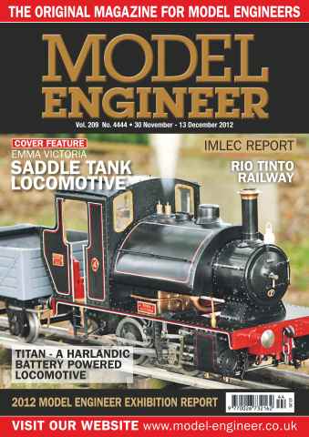 Model Engineer issue Vol. 209 No. 4444