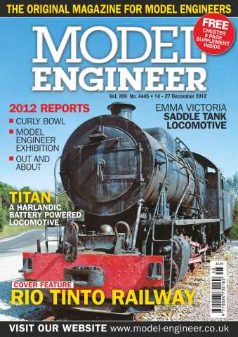 Model Engineer issue Vol. 209 No. 4445