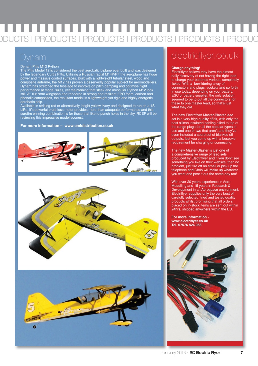 RC Electric Flyer Preview Pages