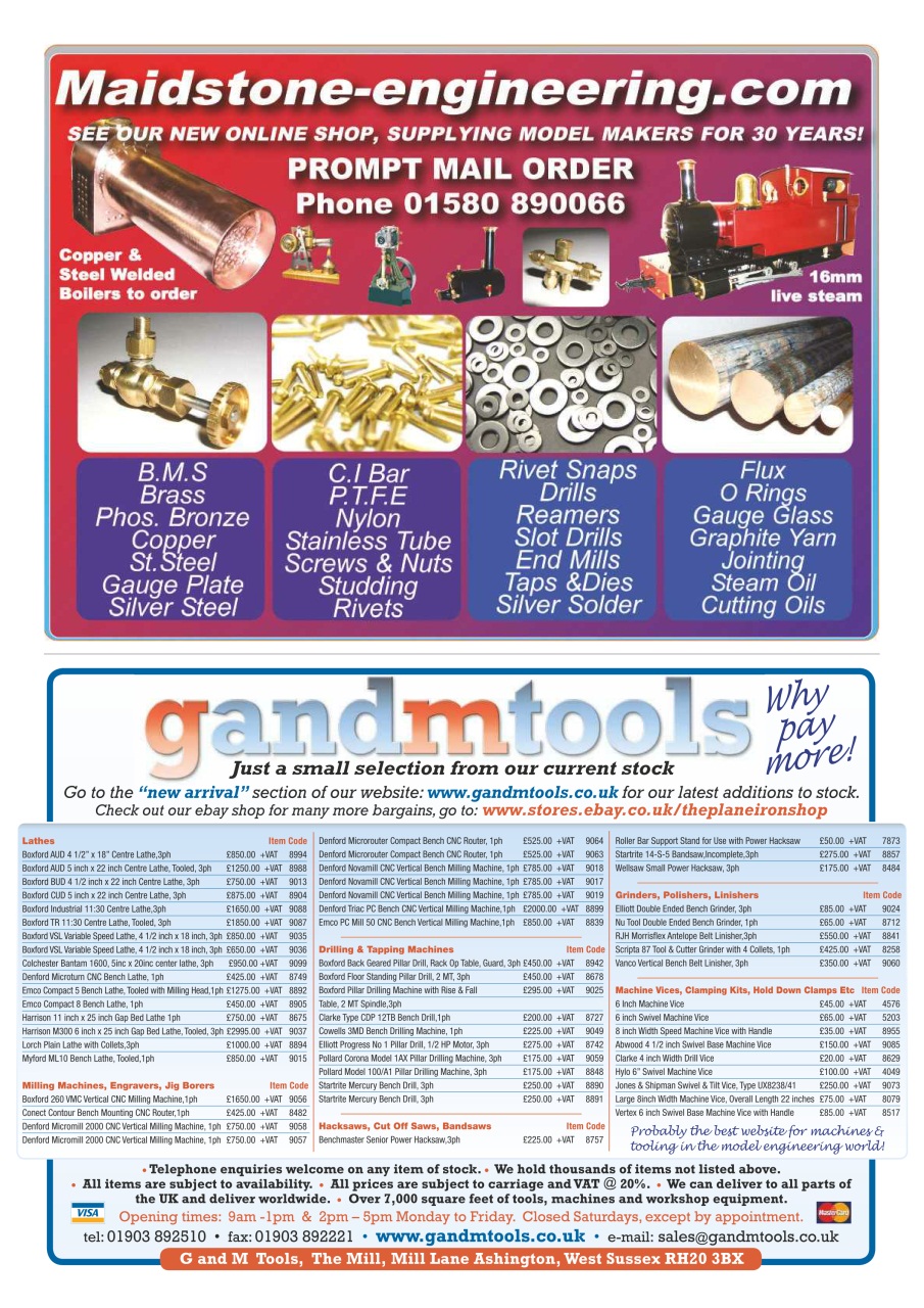 Model Engineer & Workshop Magazine Preview Pages