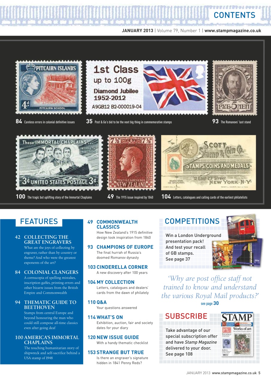 Stamp Magazine Preview Pages