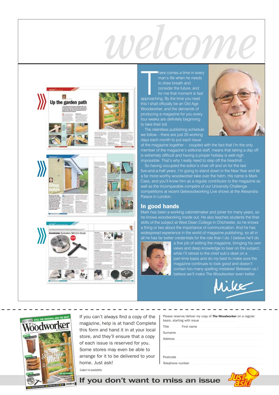 The Woodworker Magazine Preview Pages
