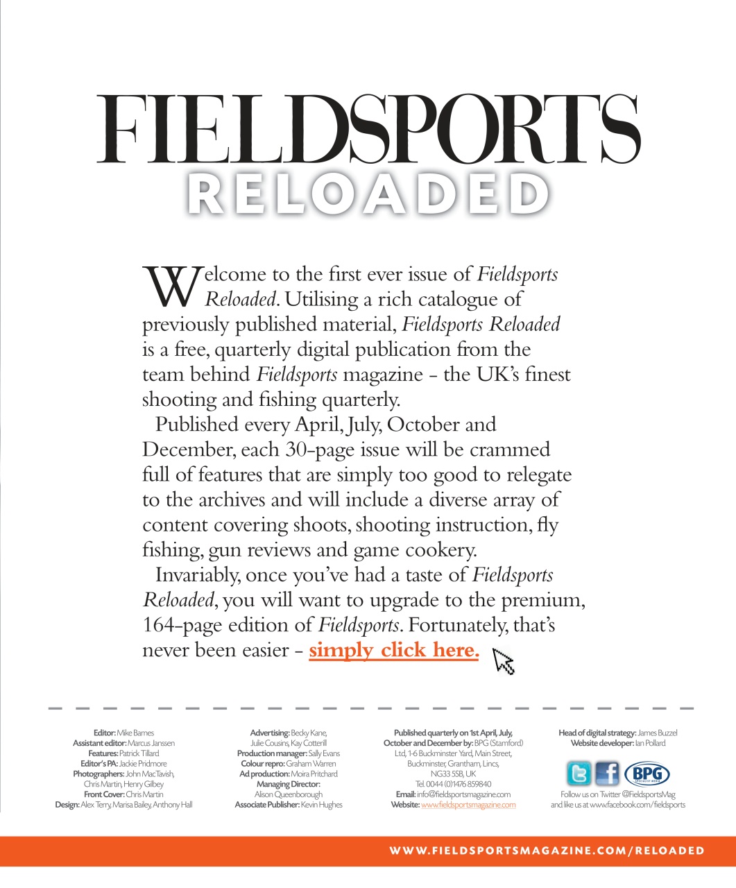 Fieldsports Journal Preview Pages