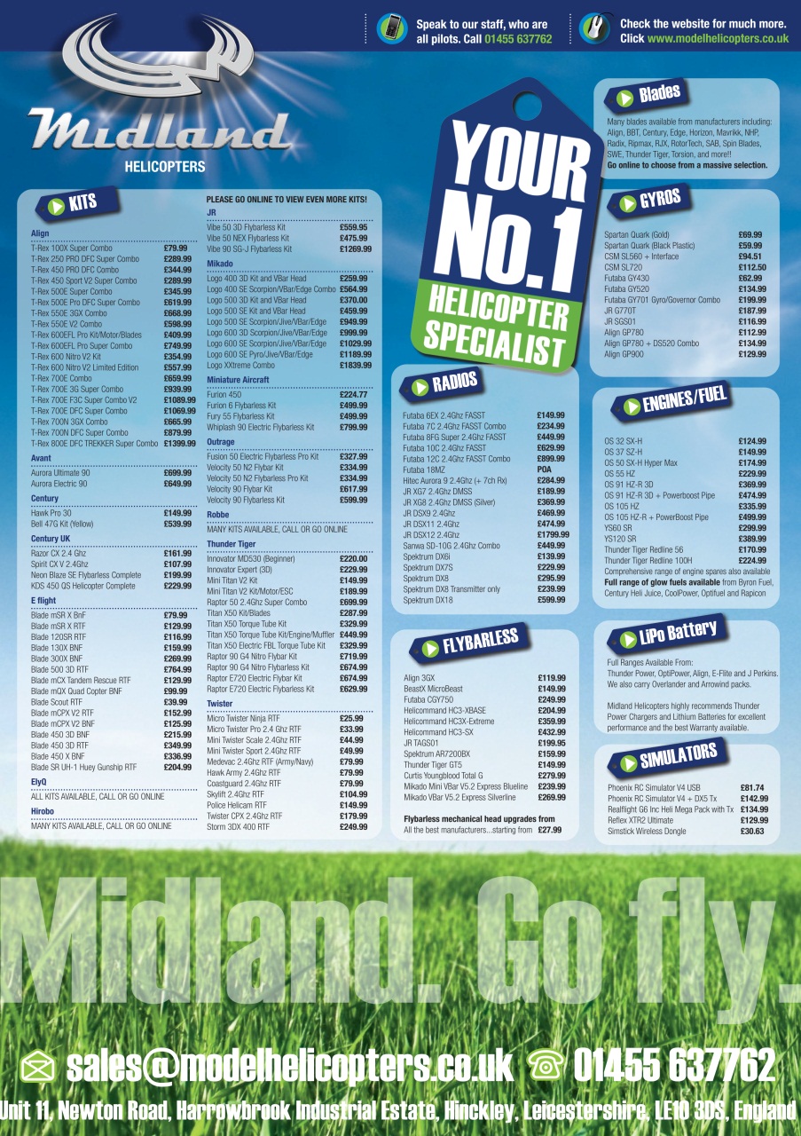 Radio Control Rotor World Preview Pages