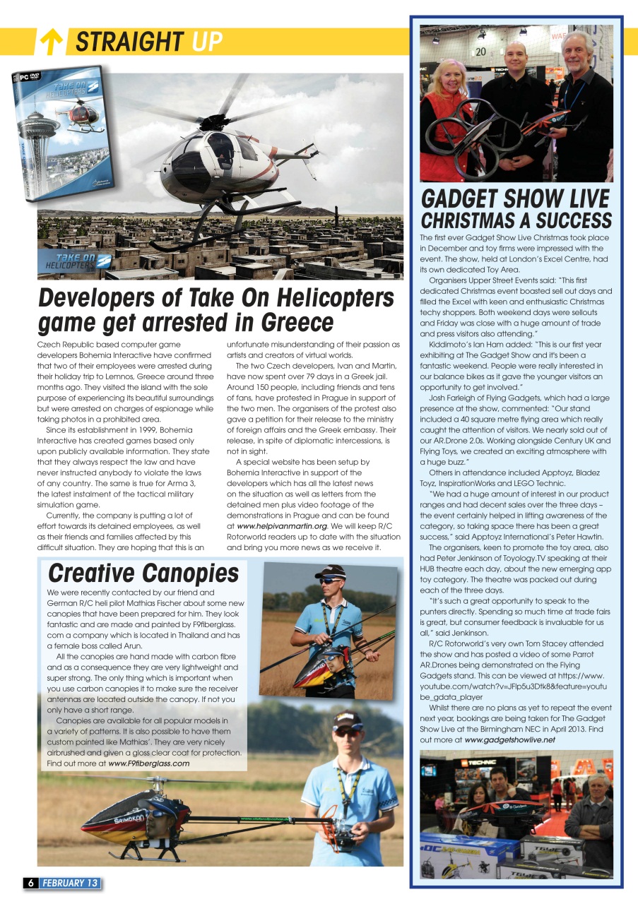 Radio Control Rotor World Preview Pages