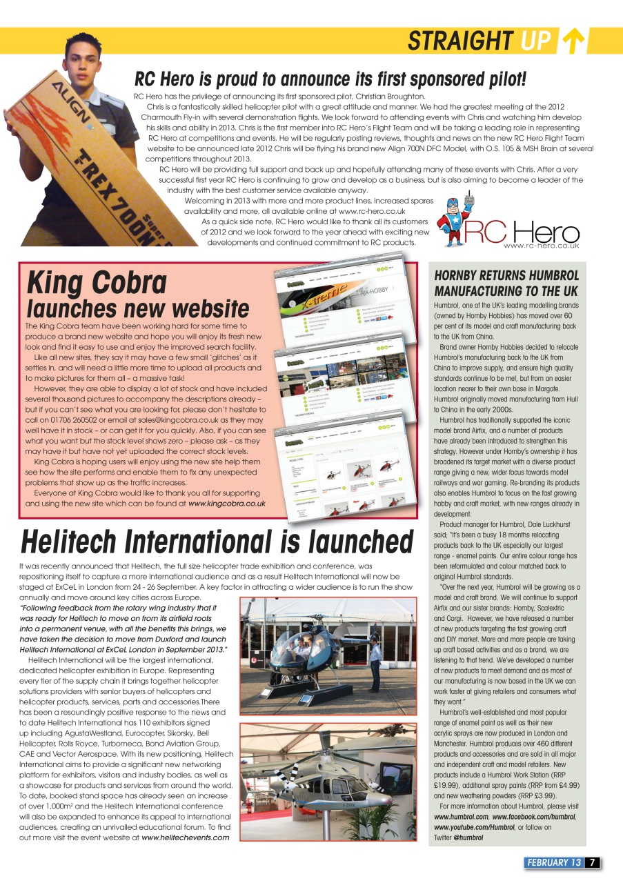 Radio Control Rotor World Preview Pages