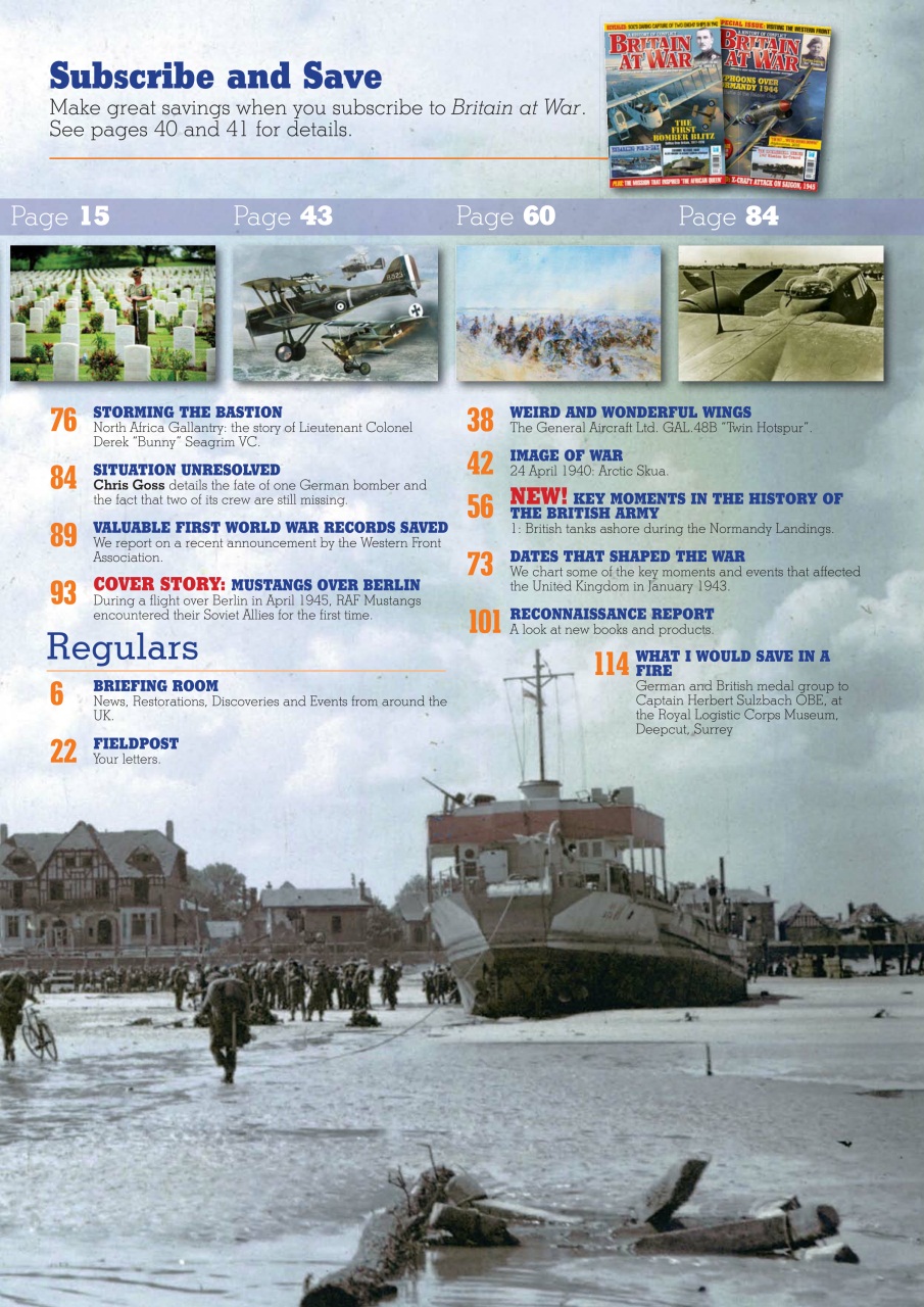 Britain at War Magazine Preview Pages