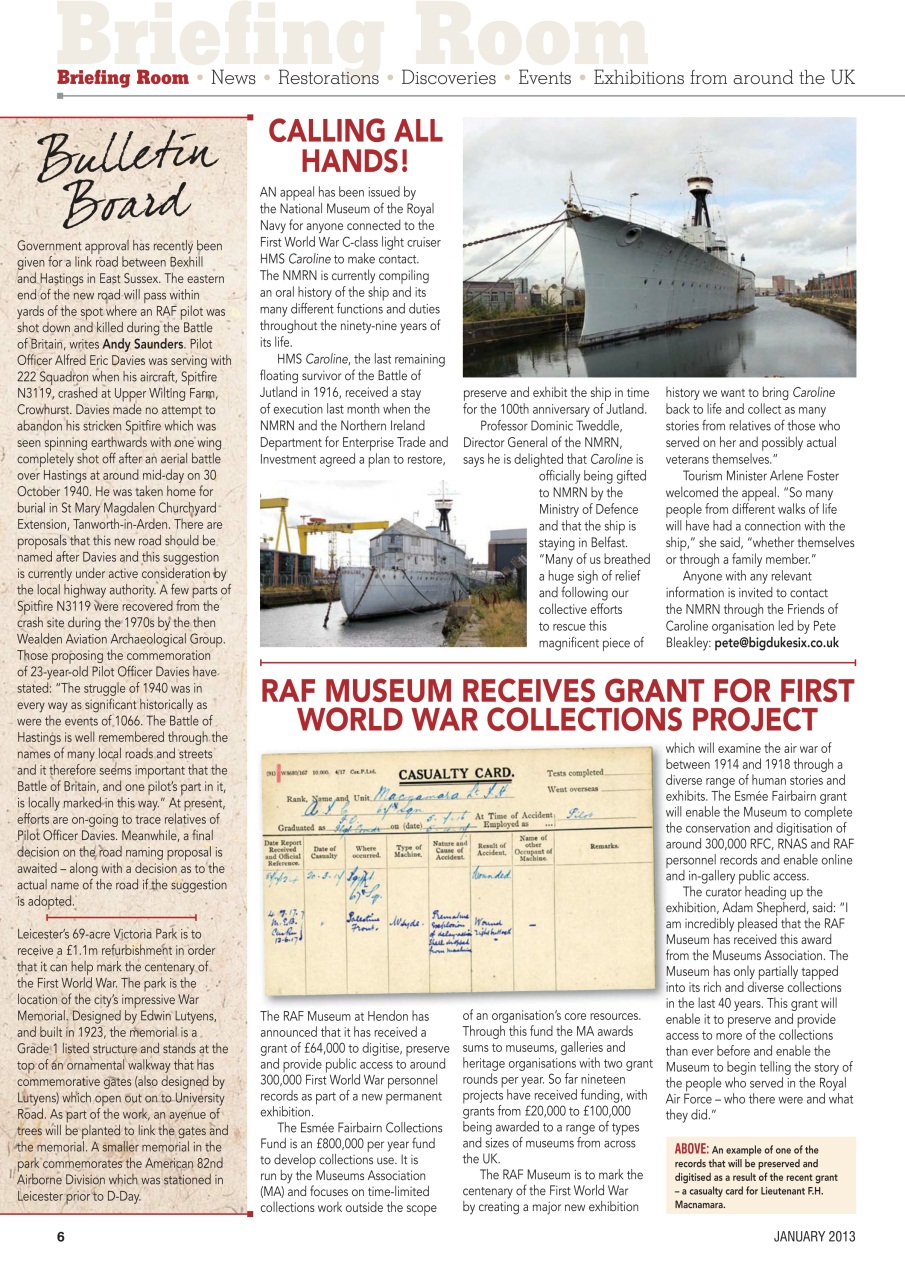 Britain at War Magazine Preview Pages