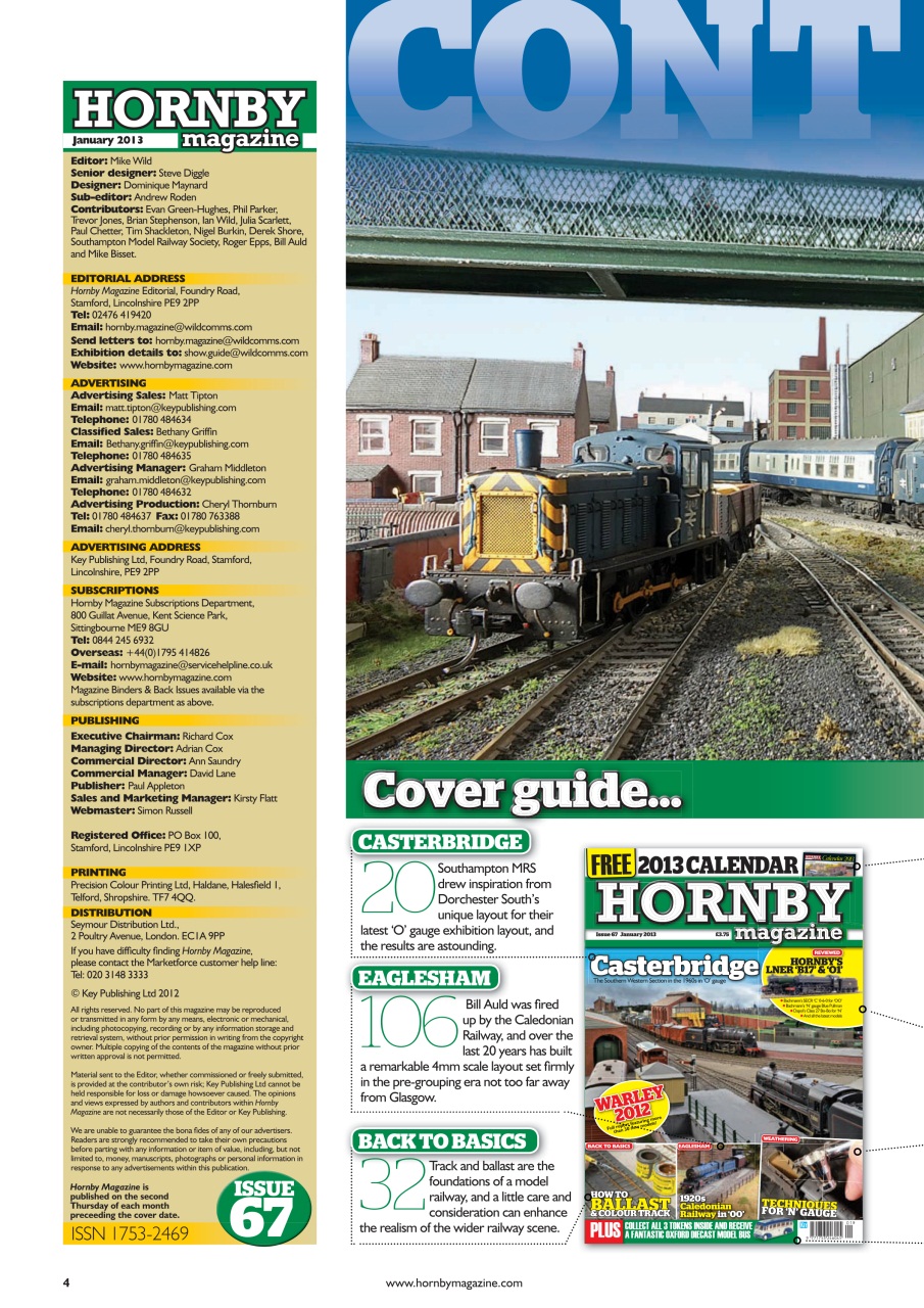 Hornby Magazine Preview Pages