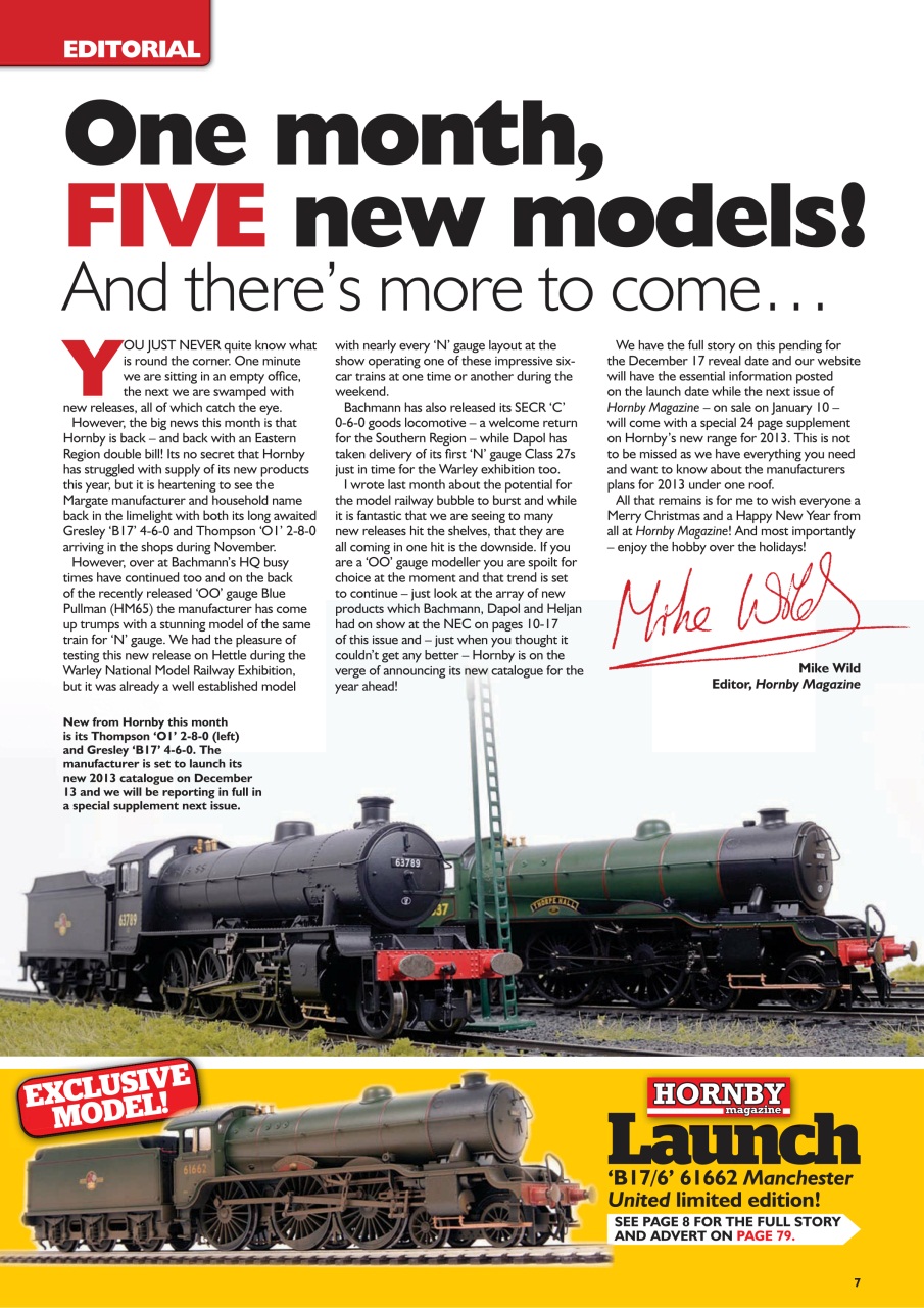 Hornby Magazine Preview Pages