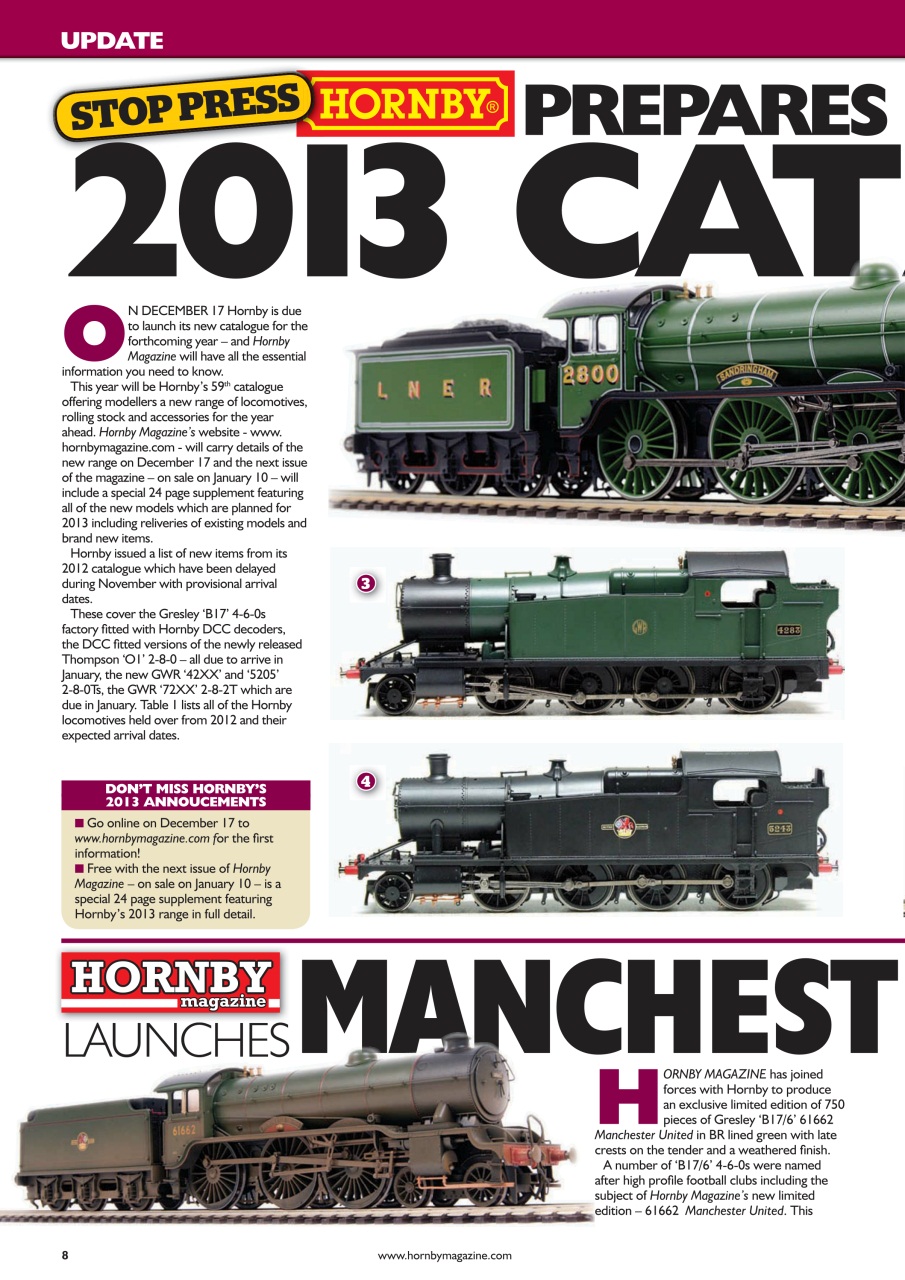 Hornby Magazine Preview Pages
