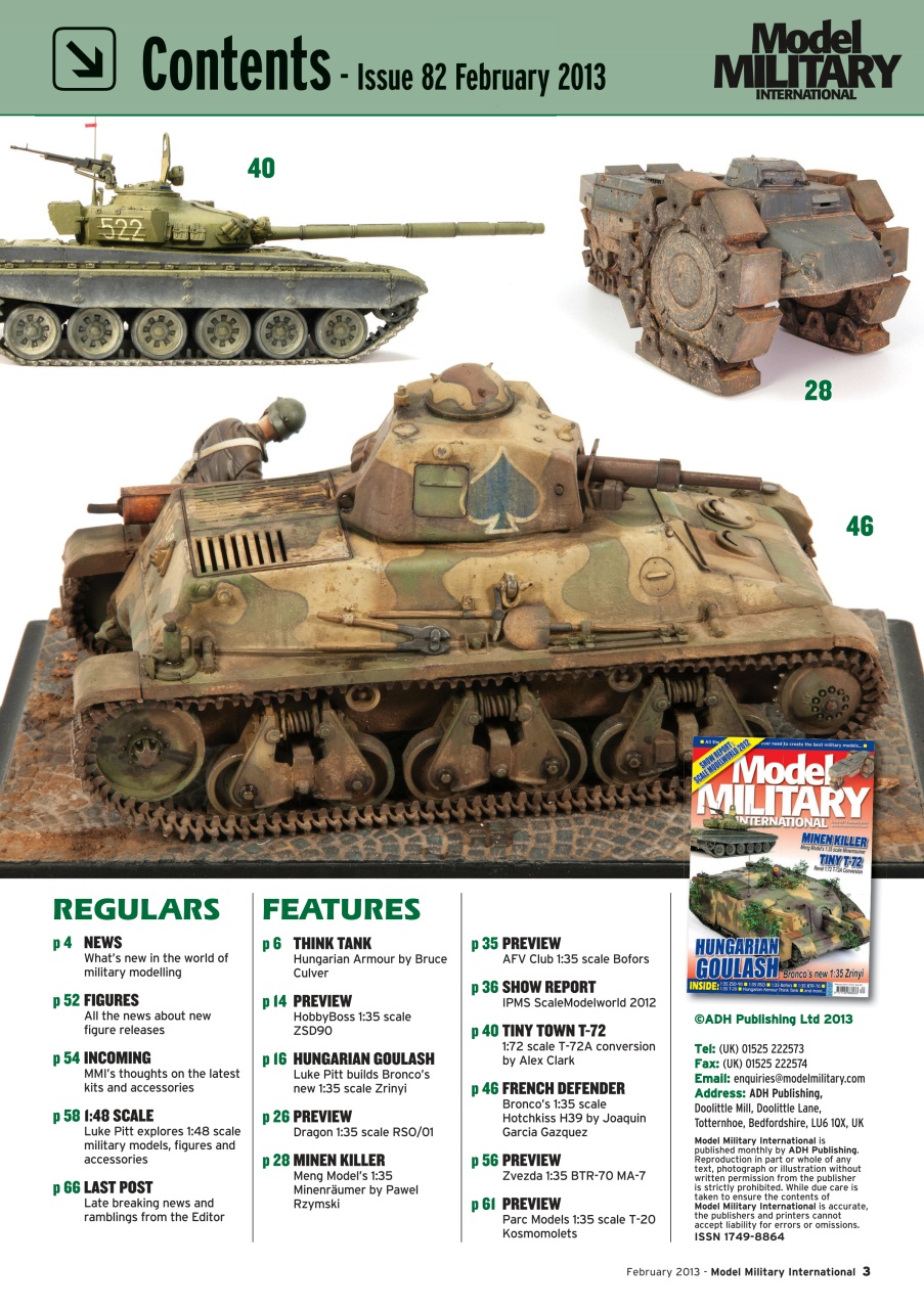 Model Military International Preview Pages