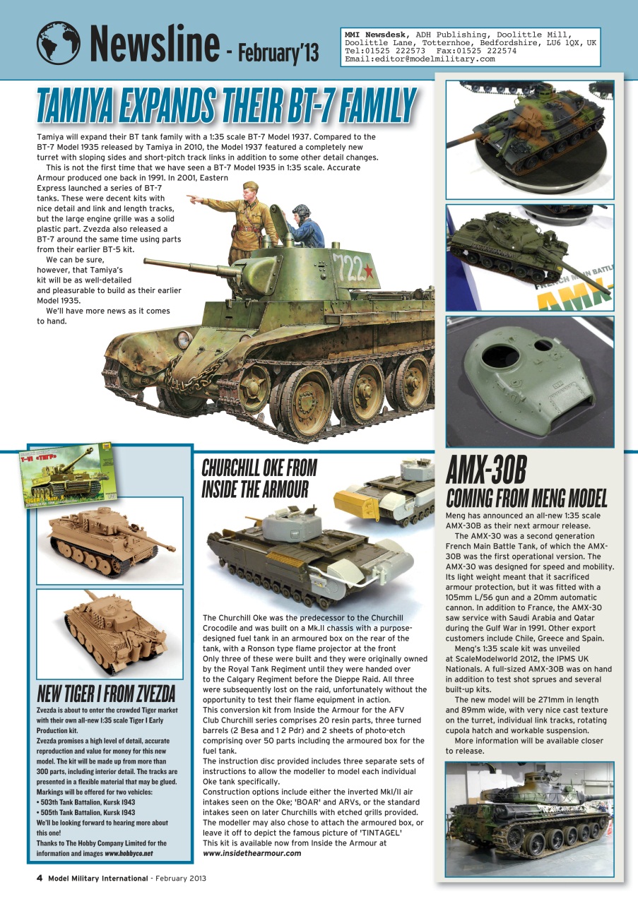 Model Military International Preview Pages