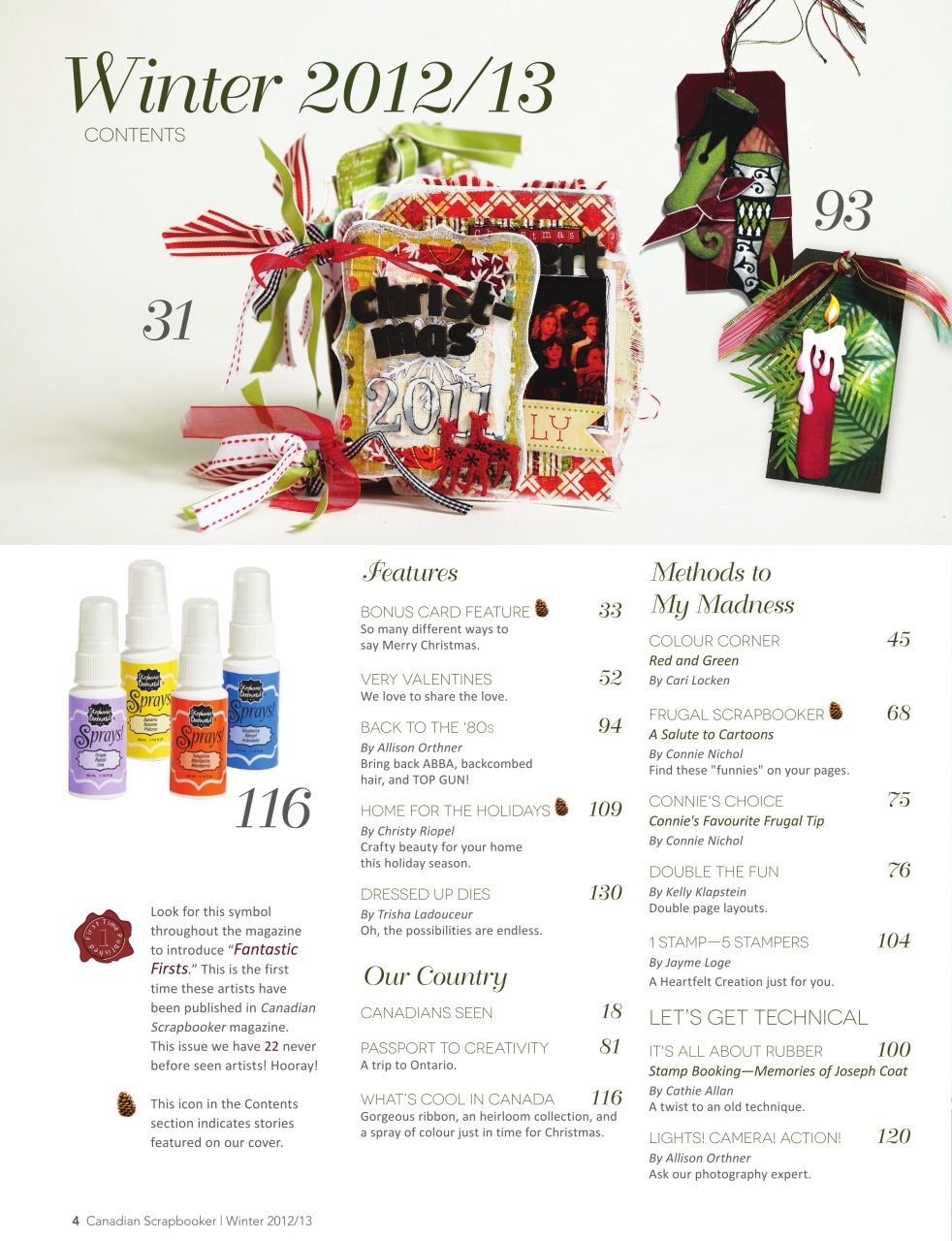 Creative Scrapbooker Preview Pages