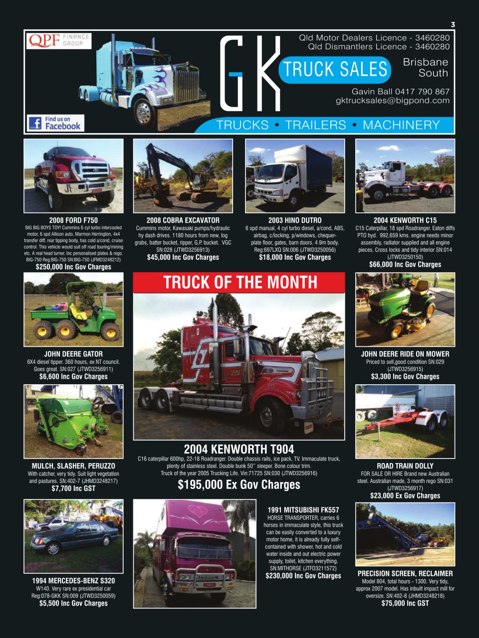 JUST TRUCKS Preview Pages